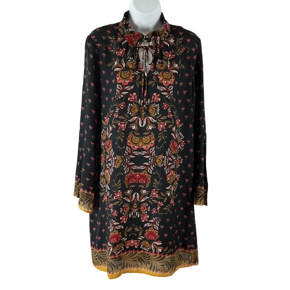 Fever boho paisley print with long sleeves